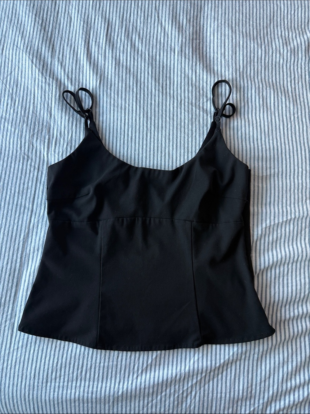 H&M Black Spaghetti Strap Camisole